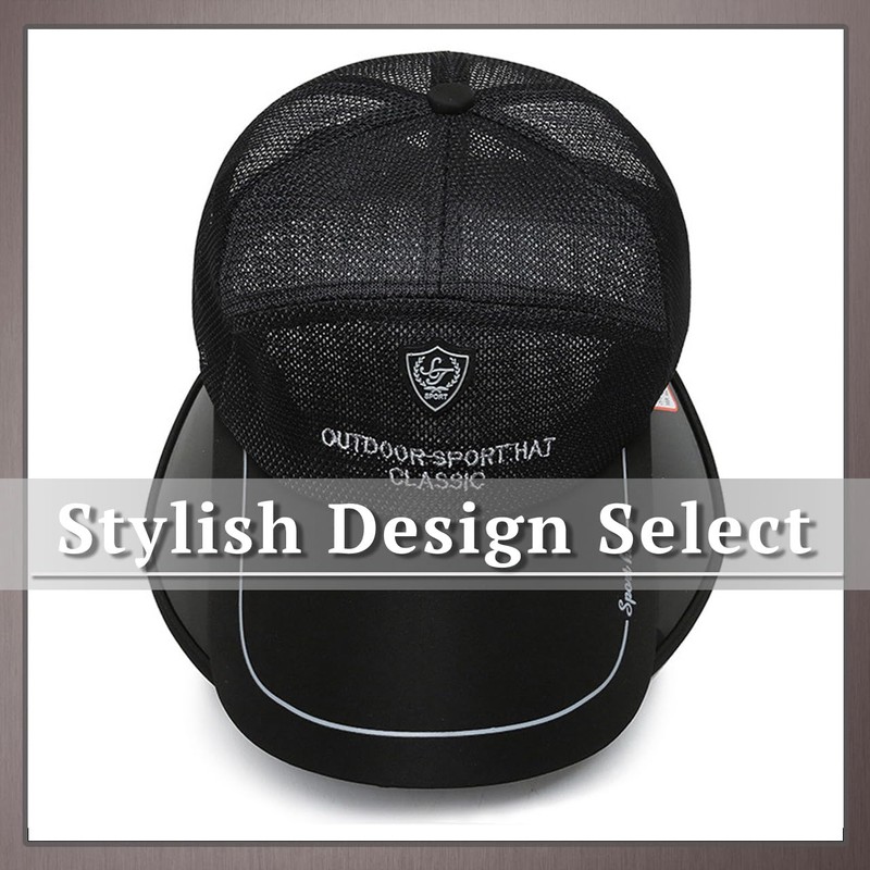 One Limitation CP431 Hat, Emblem, Retractable, Lightweight, Mesh, Cap, Visor,