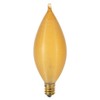 Satco S3406 25-Watt C11 Incandescent Light Bulb, Dimmable, 120 Volts,