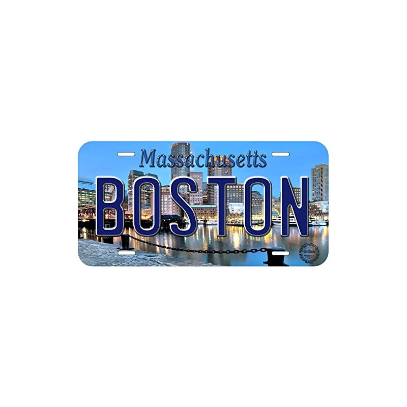 Boston Massachusetts Novelty Car Auto License Plate