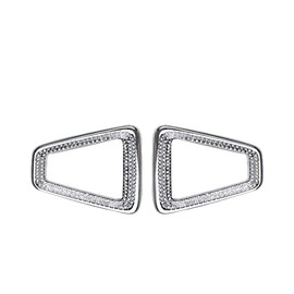 yboueo 2pcs Instrument Panel Air Conditioner Outlet Cover for Volvo S60 V60 2023-2020/ XC60 2023-2018/ XC90 2023-2015/ S90 /V90 Car Interior Bling Accessories Rhinestone Decals