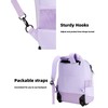 MATEIN Rolling Backpack for Women, 17 Inch Travel Laptop Backpacks