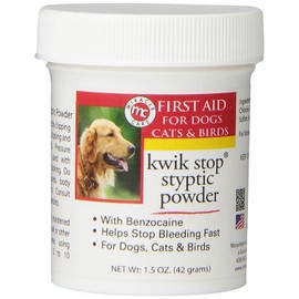 Kwik Stop Styptic Powder with Benzocaine 42 GM | Kwik Stop