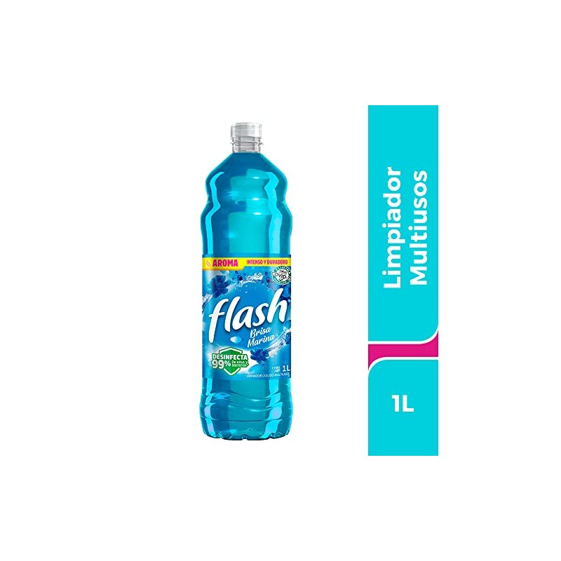 FLASH Flash Brisa Marina 1l, color, 1 L, pack ofpaquete