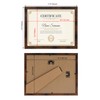 Wtrgas 1 Pack 8.5x11 Picture Frame for Tabletop and Wall,