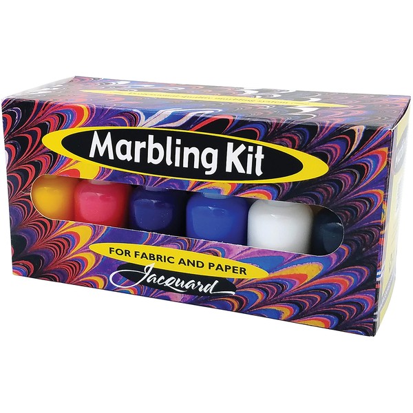 Jacquard Marbling Kit for Fabric and Paper by Jacquard