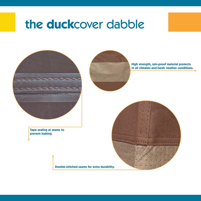 Duck Covers Ultimate Waterproof 49 Inch Rectangular Patio Coffee Table