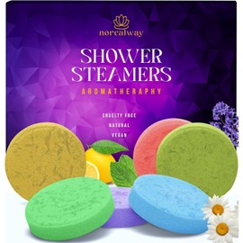 Valentines Day Gifts for Her - Shower Steamers Aromatherapy Gift Set - Valentines Gifts for Mom, Wife, Girlfriend, Grandma, Daughter - Natural Essential Oil Home Spa Self-Care - 6 Pack