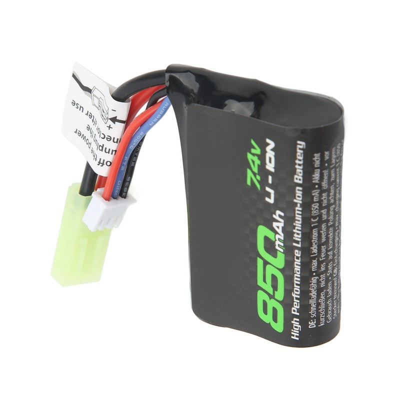 7.4V 850mAh Lipo Battery 850mAh Lithium Battery for 1/16 Remote
