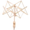 Knitting Umbrella Swift Yarn Wooden Winder Holder Kint Ball Tools