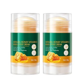 2PCS Honey Foot Cream with Vitamin E - Cracked Heel Repair Cream - Deep Moisturizing