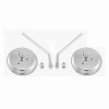 Unbranded Pair 10mm Motorcycle Round Side Rearview Mirrors For Triumph