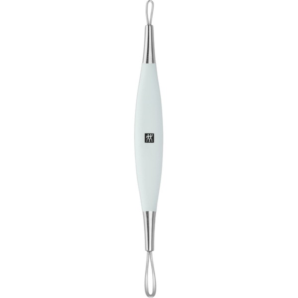 ZWILLING Blackhead Remover, Professional Design with 2 Loops and Ergonomic Shape made of Stainless Steel, Premium, Mint