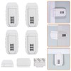4 PACK Child Proof Sliding Cabinet Door Combination Locks Baby