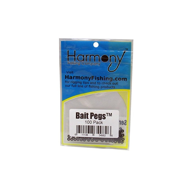 Bait Pegs (100 Pack) - Rubber pegs for Pegging Soft