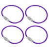 PATIKIL 4 Wire Key Holder, Key Ring, Key Chain, Length