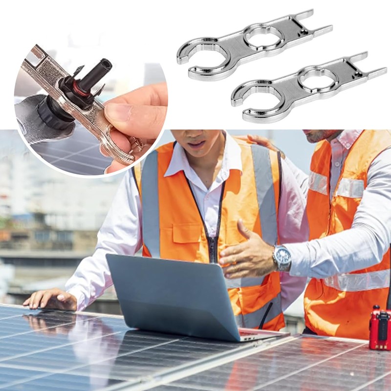 lcyen 2PCS MC4 Wrench Set – Solar Panel Disconnect Tool,