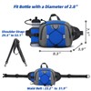 Peicees Hiking Fanny Pack Large Waist Bag for Men Women