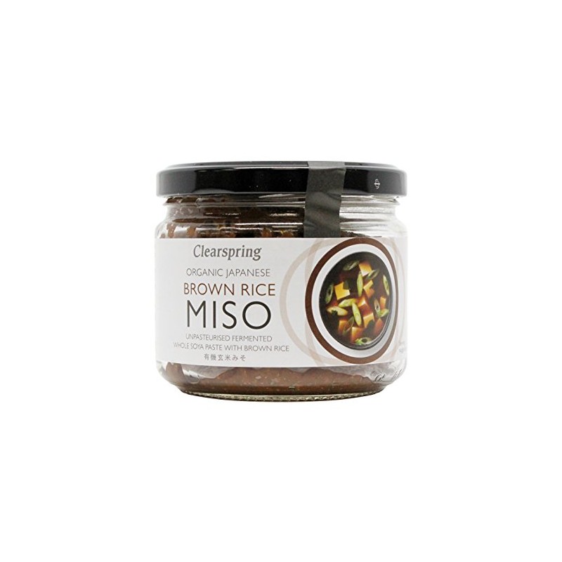 Clearspring | Brown Rice Miso Jar | 6 x 300G