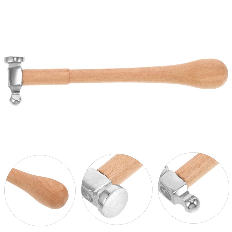 Mipcase Mini Jewelry Stamping Hammer Multifunction Craft Tool for Polishing