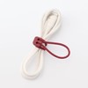 MUJI NDF96A3A Locking Elastic Band Set of 3 Colors, Red,