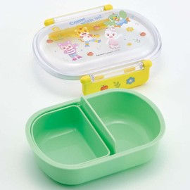 Skater QAF2BAAG-A Lunch Box, 12.2 fl oz (360 ml), Shimajiro, 23 Antibacterial, For Kids, Made in Japan