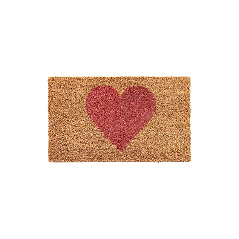 Calloway Mills Madison Heart Doormat (Pink, 24" x 36")