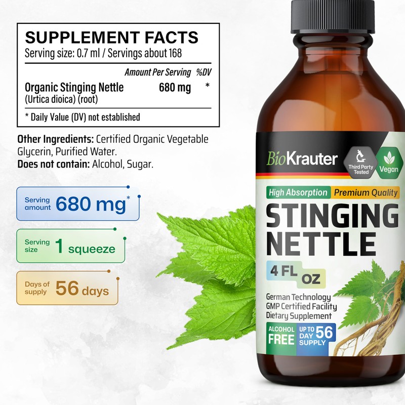 BIO KRAUTER BIO KRAUTER Saw Palmetto Tincture 4 Fl. Oz.