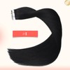 XDhair Tape in Hair Extensions, Echthaar, selbstklebend, 20 Stück/50 g,