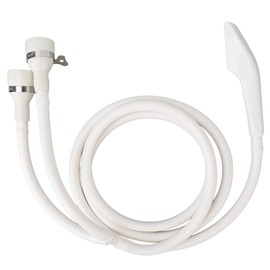 Double Connection Port Sink Faucet Shower Head Shampoo Sprayer with Hose for Bathing Baby Pets Washing Hair