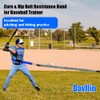 Davllin Core & Hip Belt Resistance Band for Baseball &
