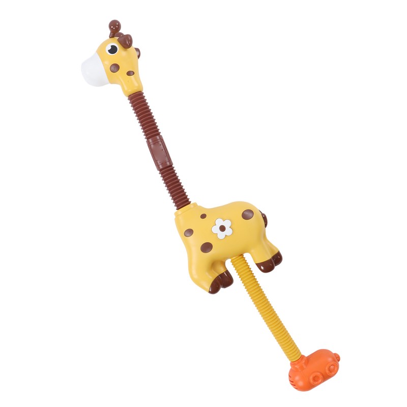 Baby Bath Toys with Shower Head Angle Adjustable Animal Shape
