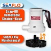SEAFLO 01 Series 1500 GPH Bilge Pump – 12V, 1-1/8"