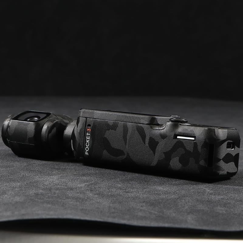 IMMOENUC Camera Skin Sticker Vinyl Material Full Body Coverage Protective
