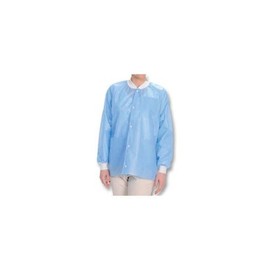 VLM Easy-Breathe Jackets, Hip-Length, Ceil Blue Large Pkg/10