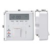 Digital Timer Switch Fused Spur Wall Controller For Electric Towel