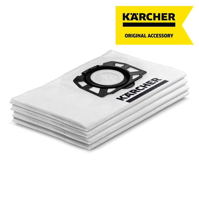 KARCHER Fleece Bags (Pack of 4) 2.863-314.0 Gray