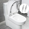 Toilet Seat Bolts | Downlock Nuts Bolts Set - Toilet