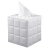 RHCSZ Tissue Box Cover Square,Stylish PU Leather Tissue Box Holder