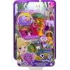 Polly Pocket Elephant Adventure Compact, Animal Theme with Micro Polly
