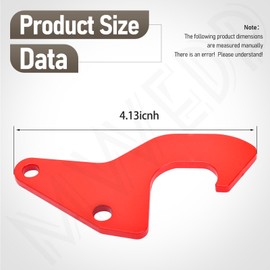 MWEDP MSC04687 Coupler Tower Latch Kit for B-OSS RT3 Snow Plow