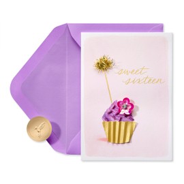 Papyrus Papyrus 16th Birthday Card for Her (Amazing, Smart, Beautiful You)