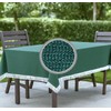 exklusiv-heimtextil garden table cloth with fringe, classic round, oval, square