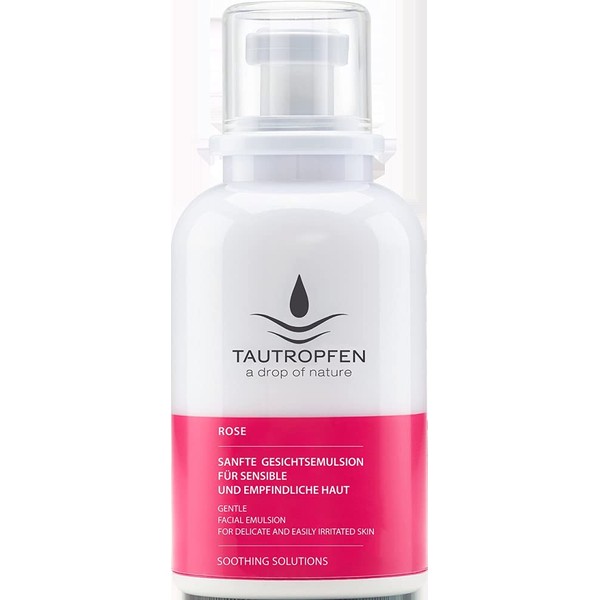 Tautropfen Rose Gentle Facial Emulsion for Sensitive and Sensitive Skin (6 x 50 ml)
