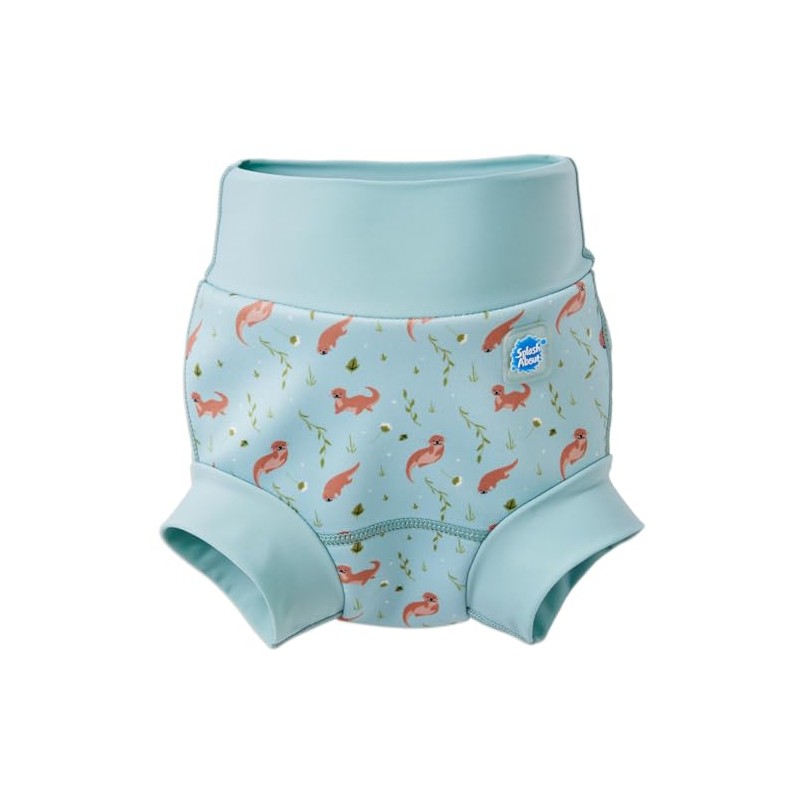 Splash About Happy Nappy Swim Nappy Playful Otters, 3-6 Months