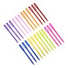 Plastic Sewing Needles 100 Pcs Large Eye Colorful Hand Sewing