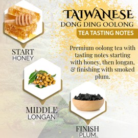 Organic Loose Leaf Oolong Tea Bags, 100% Taiwan Dong Ding Oolong, Hand Crafted, Powerful Antioxidant And Biodegradable Tea Bag | T SECRETEA, Fireside Story, Bulk pack (40 Count)