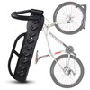Vertical Bike Wall Mount Hanger, Heavy-Duty Steel, 30kg Capacity, Black