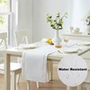 Newbridge Fabric Table Runner, 70 Inch, Summer Provence Lattice Cutwork