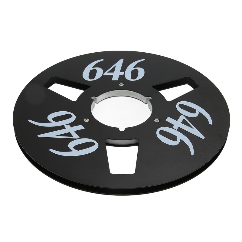 1/4 10in Take Up Reel 3 Holes Open Reel Aluminum