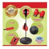 ToyVelt Punching Bag for Kids and Boxing Equipment, Boxing Gloves